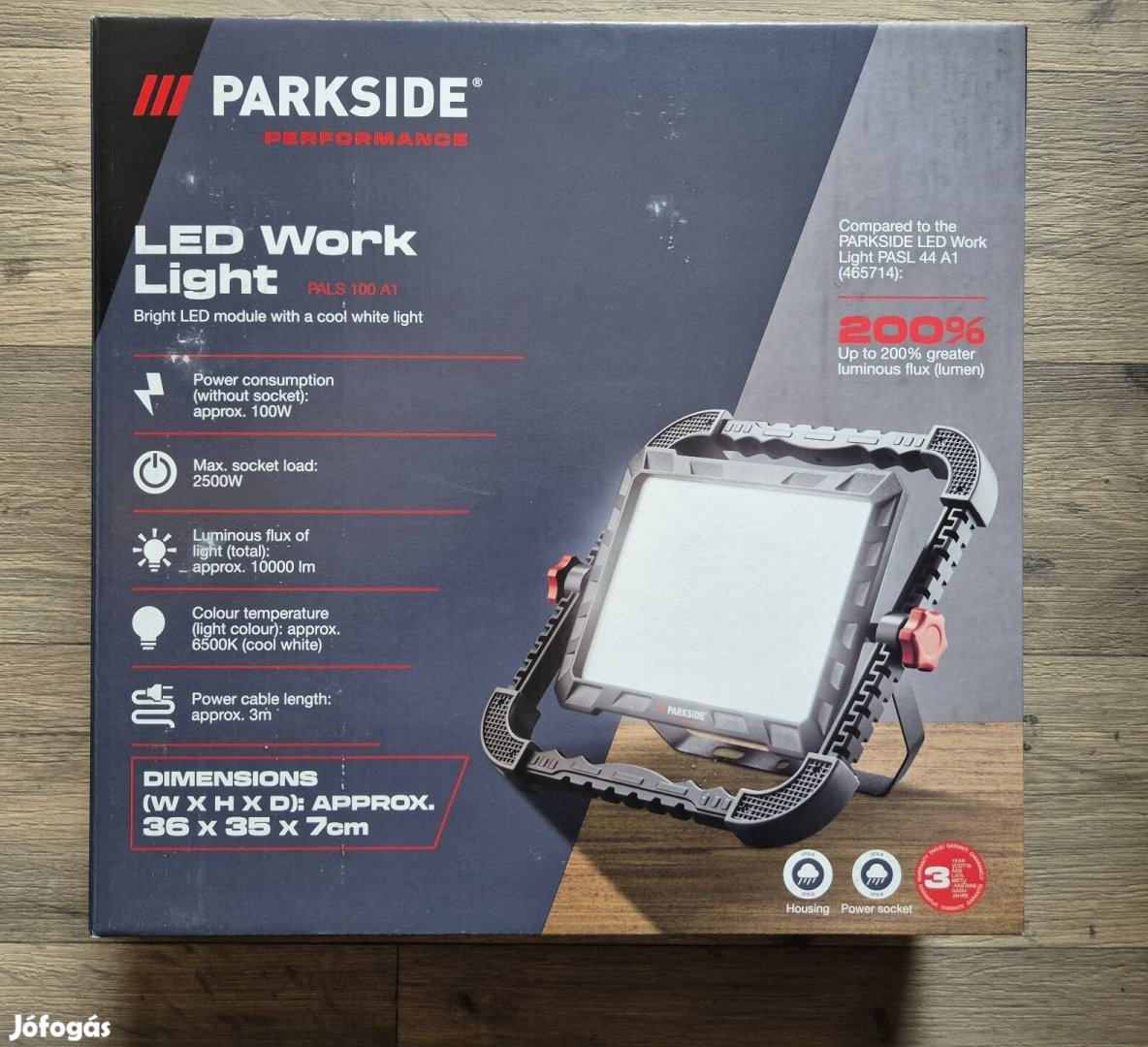 Parkside performance hálózati reflektor Pals 100 A1