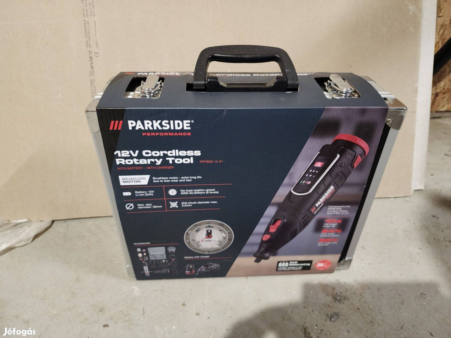 Parkside performance multi csiszoló Ppfbsa 12 A1 5 év garancia