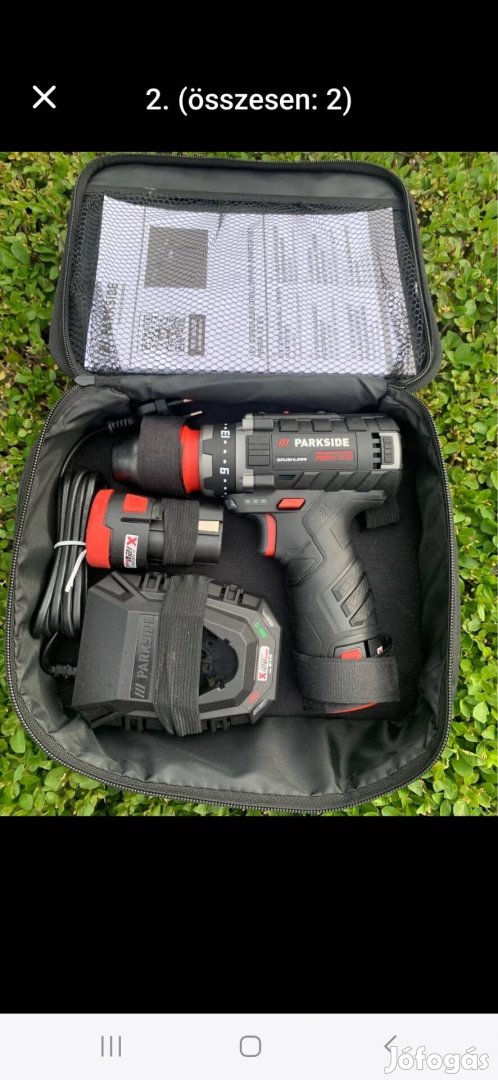 Parkside performance x12v-os fúrócsavarozó eladó!