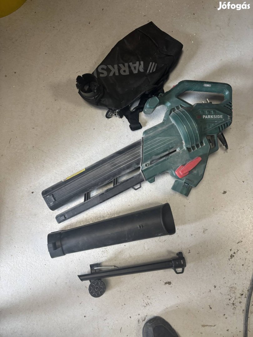 Parkside pls2600 Lombfúvó, lombszívó, 220v, l használt