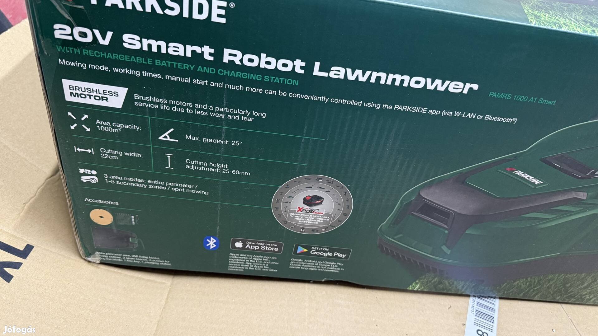 Parkside robotfunyiro wifis