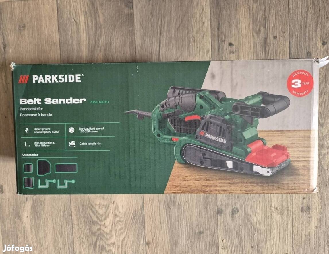Parkside szalagcsiszoló Pbsd 600 B1
