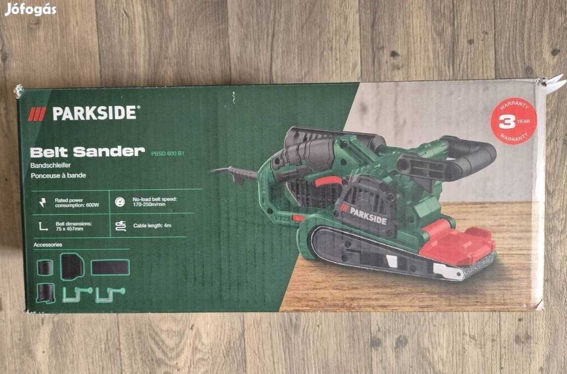 Parkside szalagcsiszoló Pbsd 600 B1