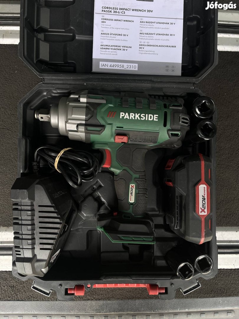 Parkside ütvecsavarozó új garancia