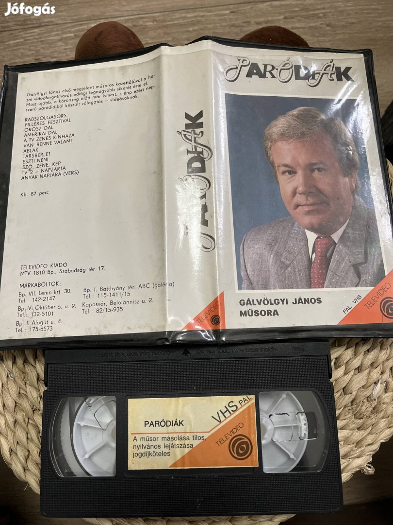 Paródiák Gálvölgyi vhs