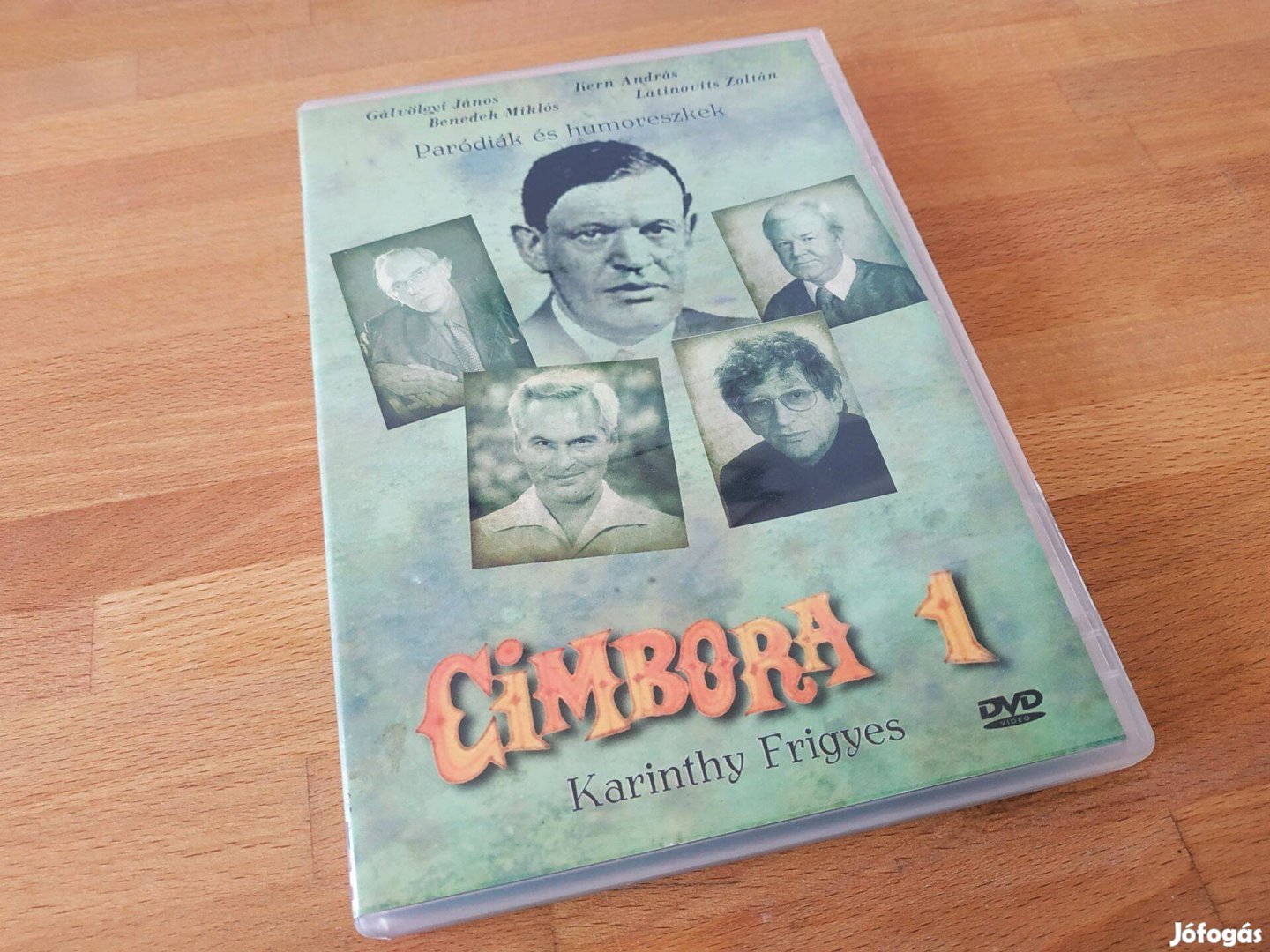 Paródiák és humoreszkek - Cimbora 1. - Karinthy Frigyes (61p, DVD)