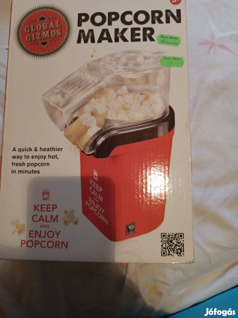 Párszor használt popcorn készítő gép eladó