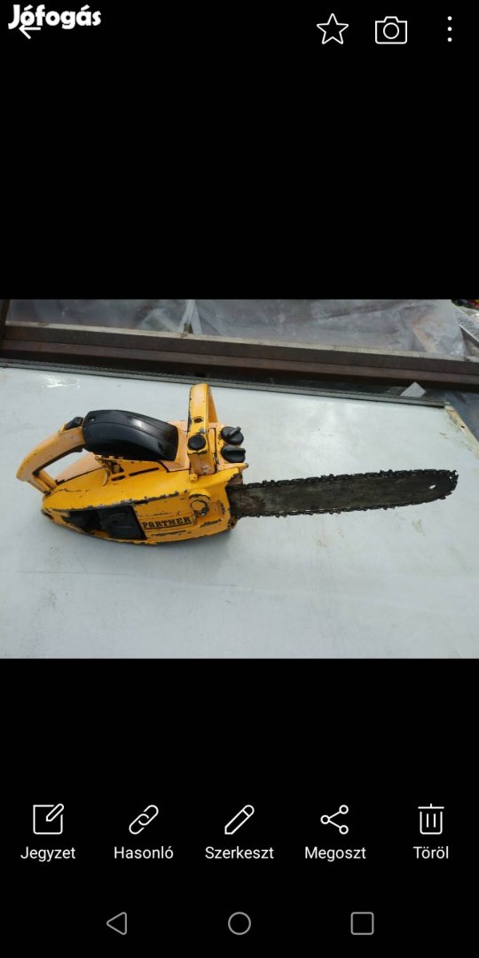 Partner 330 lánfűrész eladó.