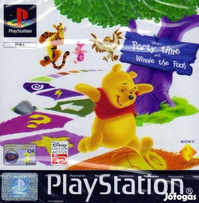 Party Time with Winnie the Pooh (Disney's), Boxed PS1 játék