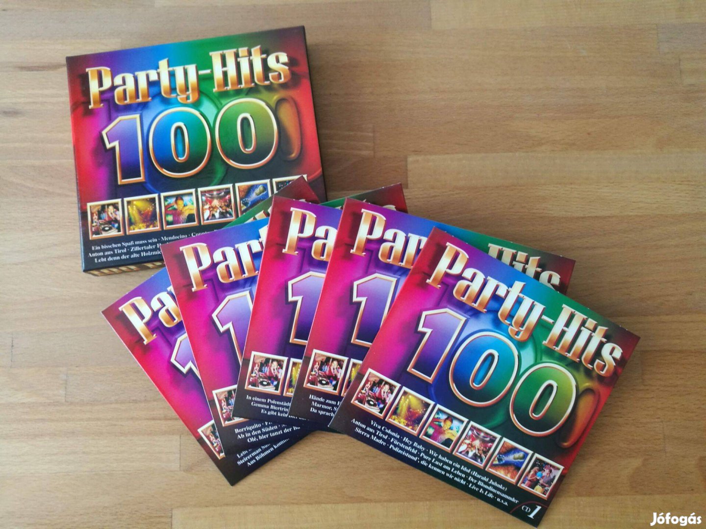 Party hits 100 (Austro Mechana, EU, 2006, 5CD box)