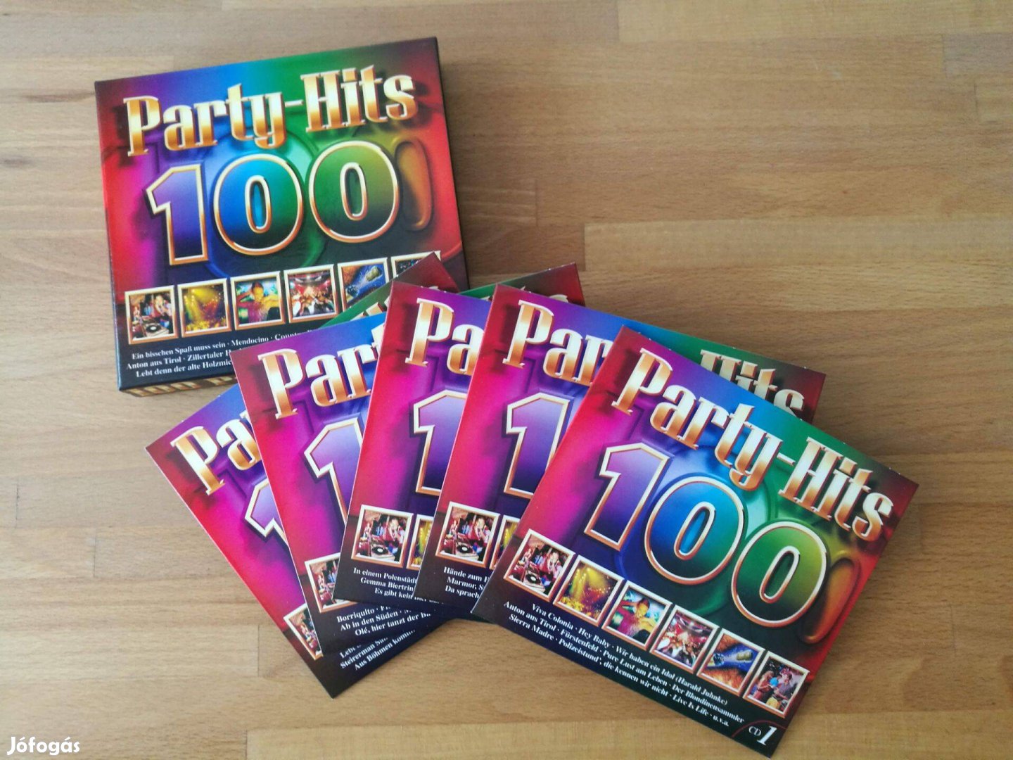 Party hits 100 (Austro Mechana, EU, 2006, 5CD box)