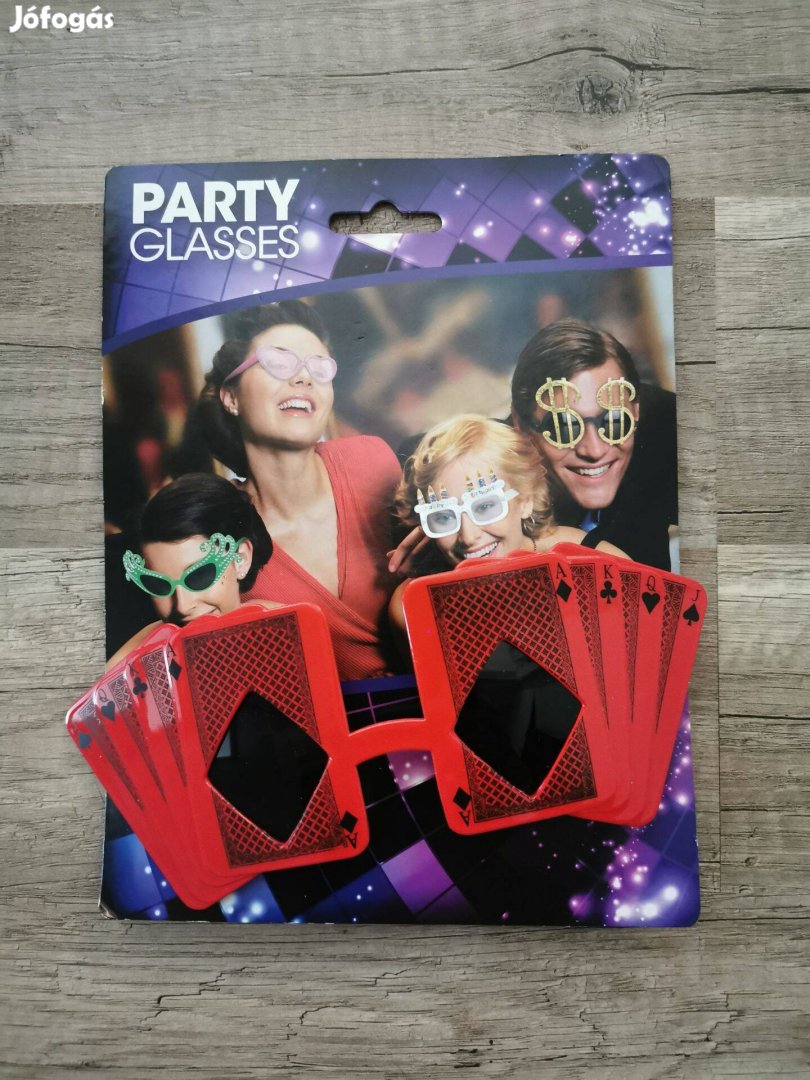 Party szemüveg Póker kártya