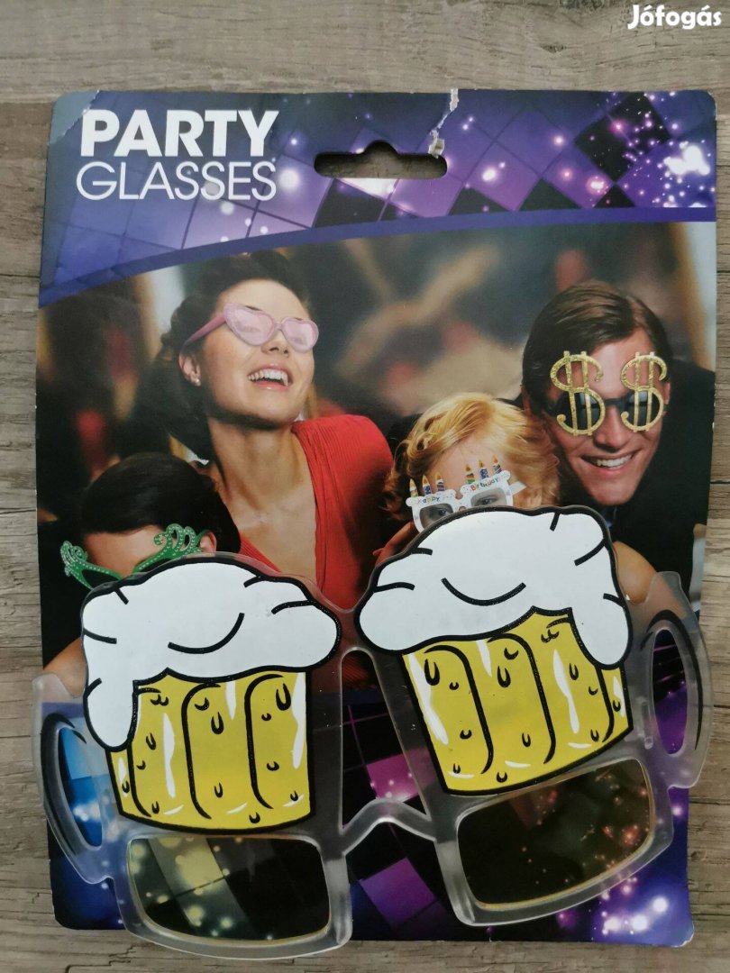 Party szemüveg söröskorsó