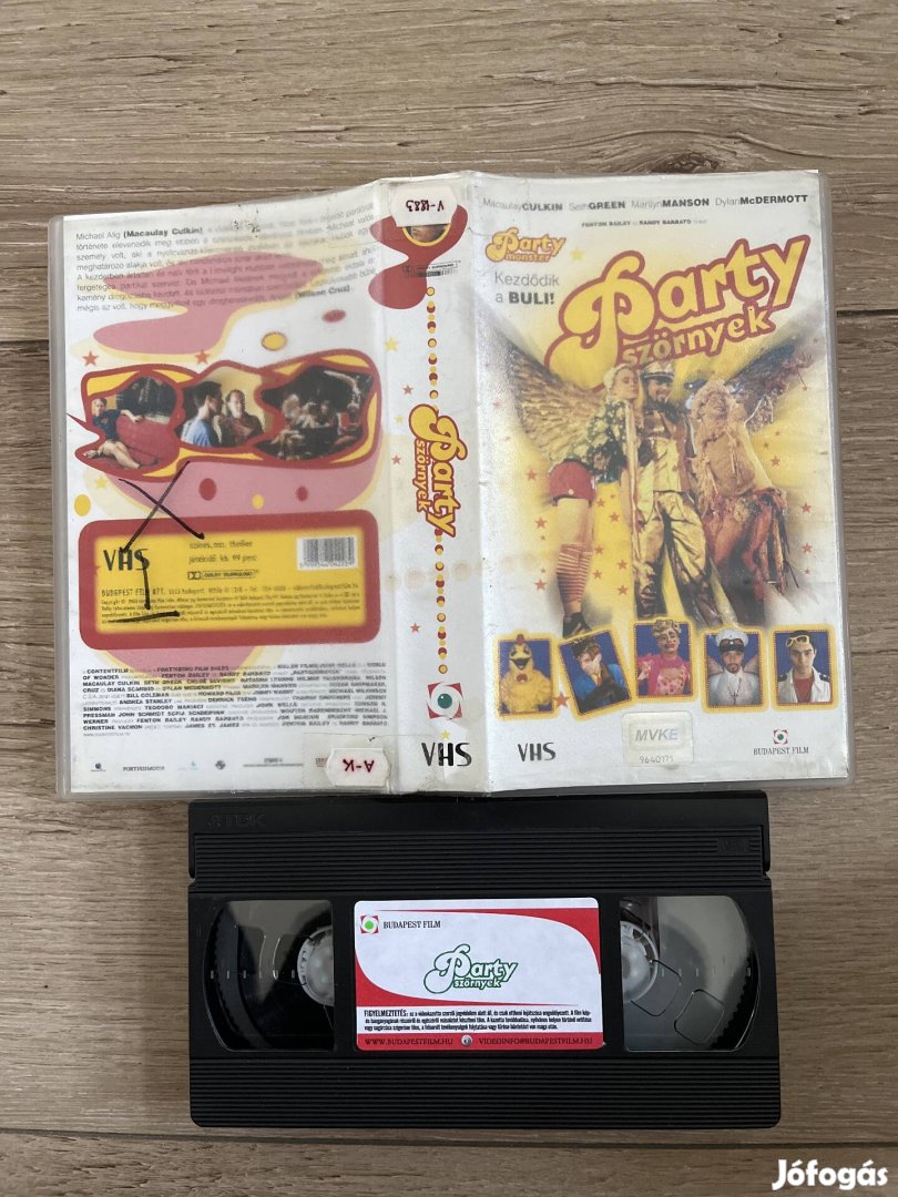 Party szörnyek vhs 