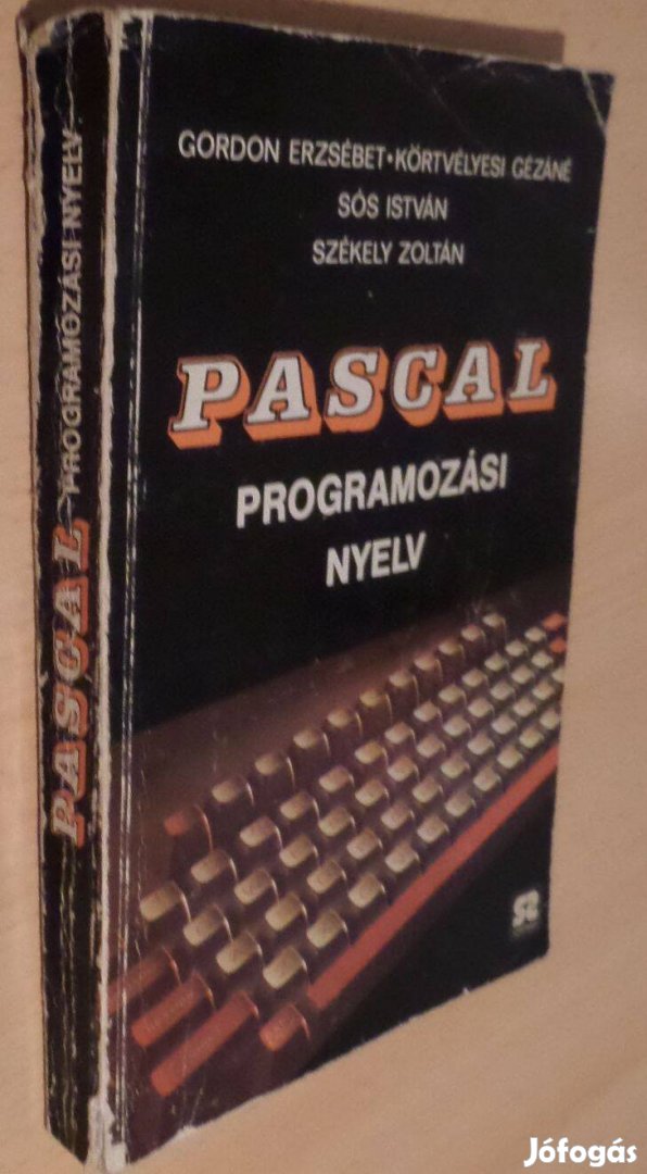 Pascal programozási nyelv c. tankönyv retró