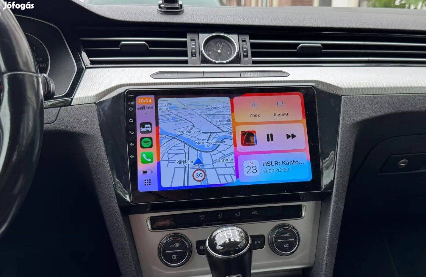 Passat B8 Multimédia Android Rádió Nagy Navigáció Carplay 10" Kijelző