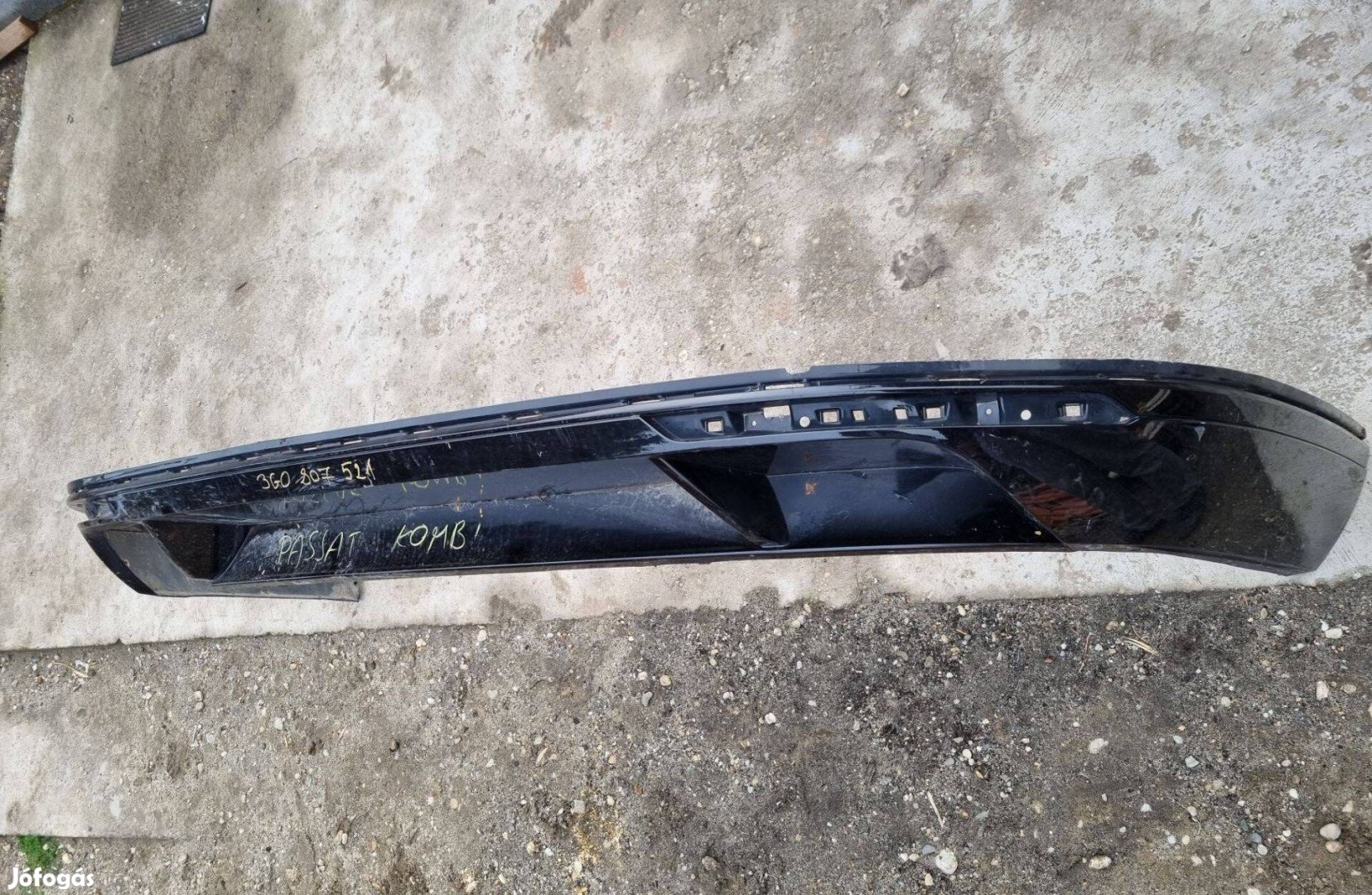 Passat B8 kombi Hátsó lökhárító diffuzor