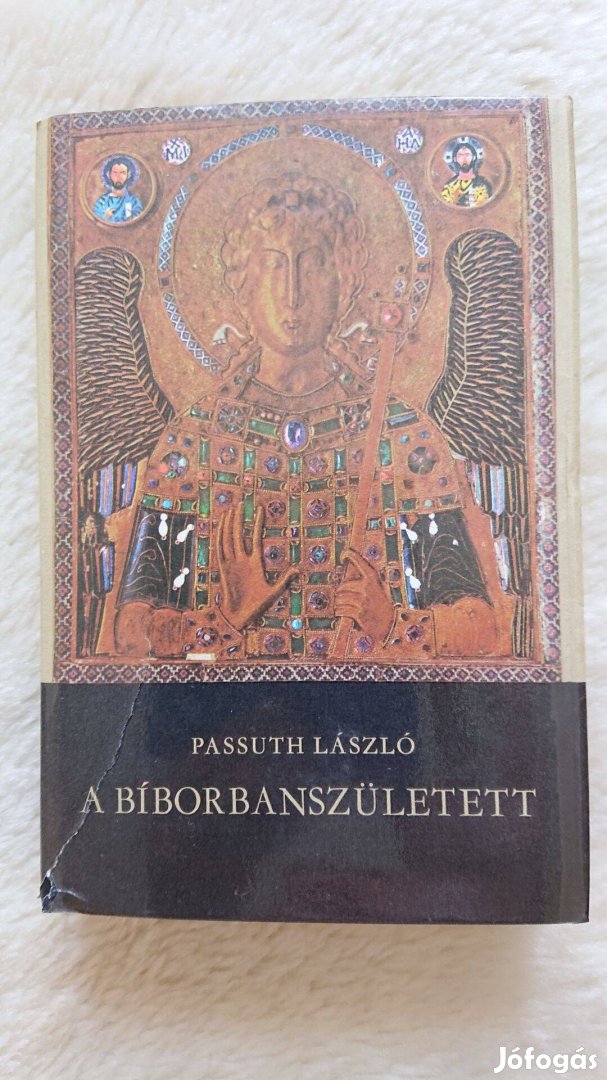 Passuth László - A bíborbanszületett c. könyv, használt, 1976-os