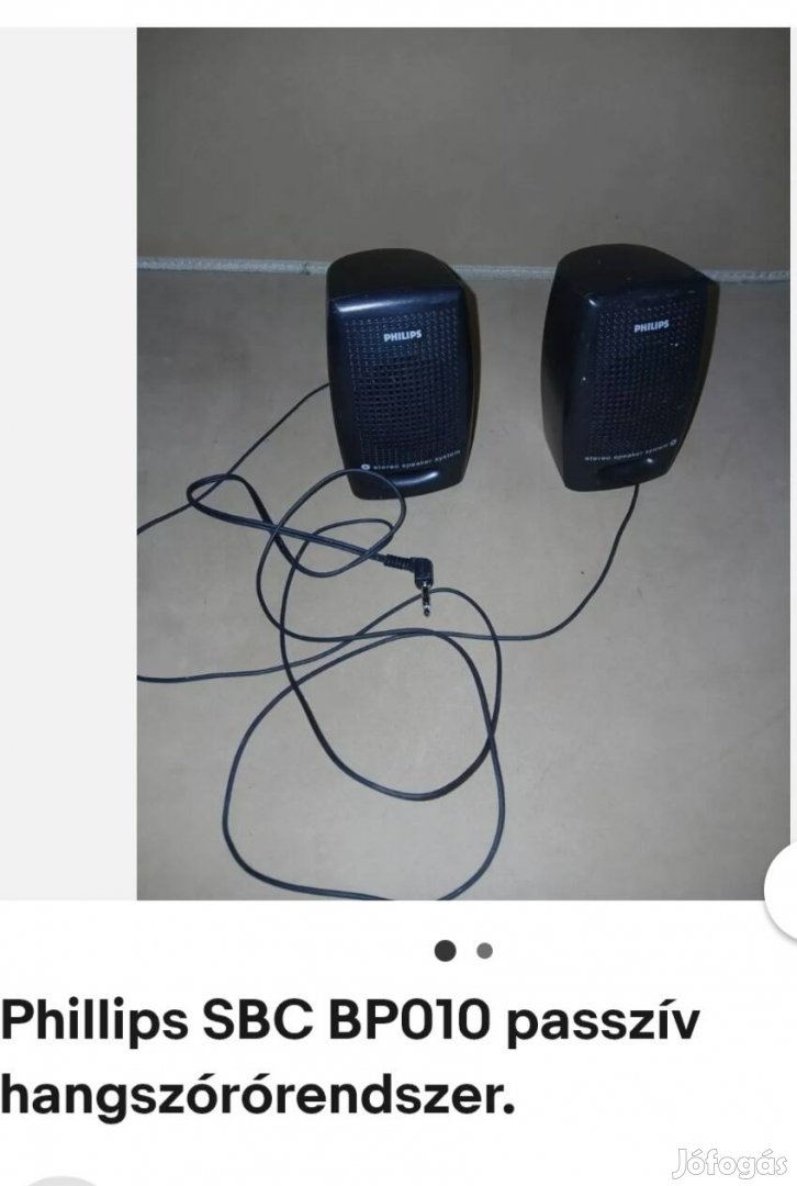 Passzív mini hangfal pár Philips