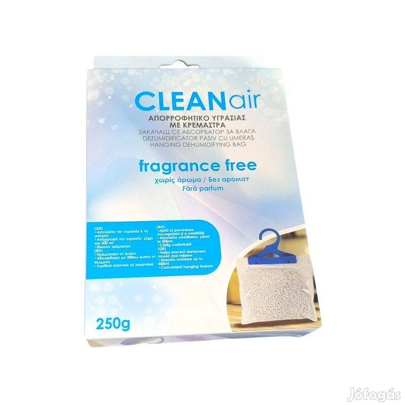 Passzív párátlanító tasak szagtalan, akasztóval 250 g