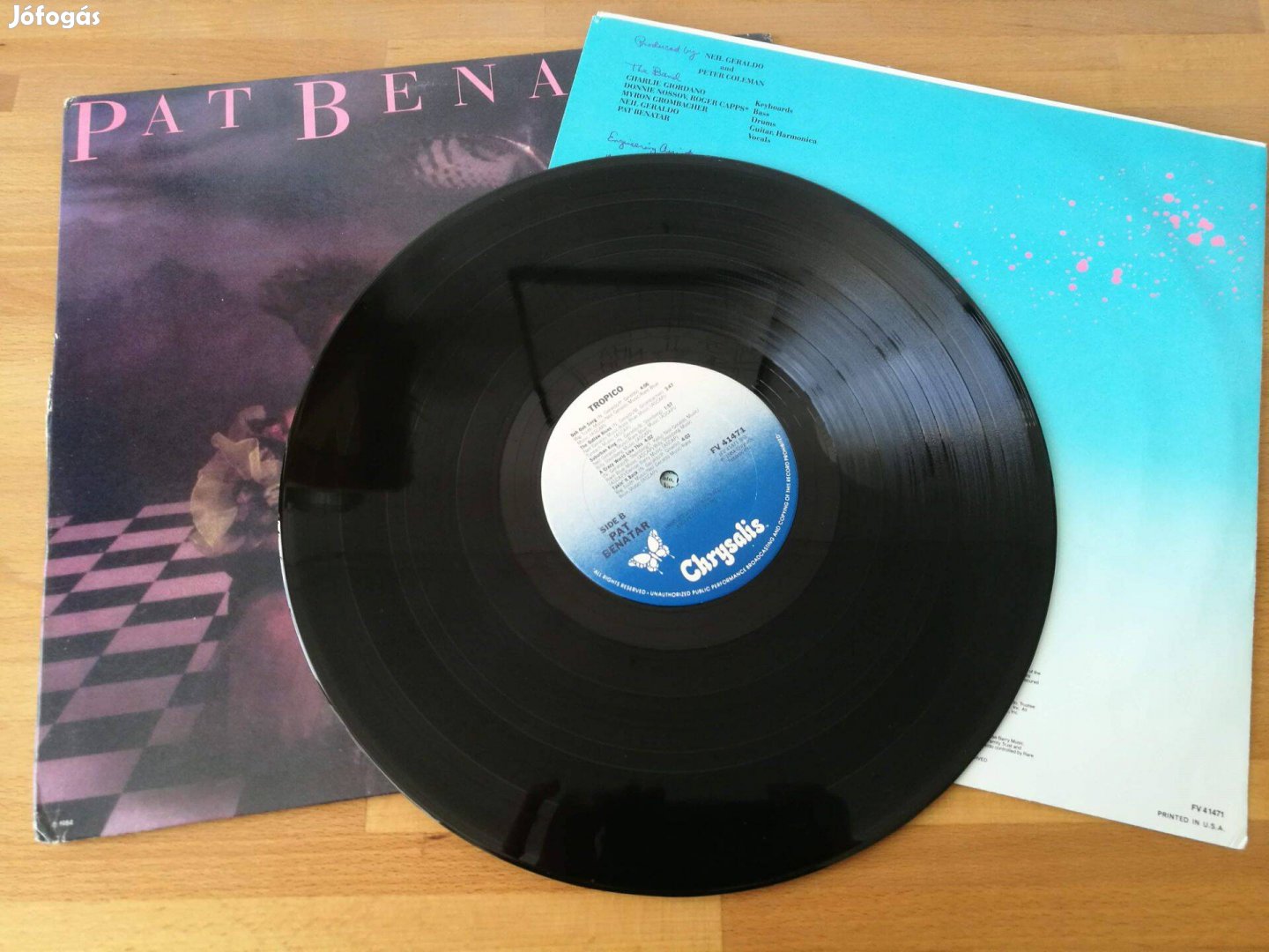 Pat Benatar - Tropico Chrysalis USA 1984