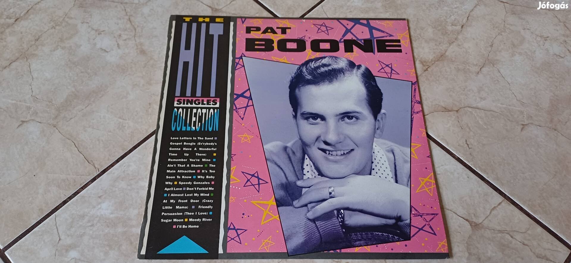 Pat Boone bakelit hanglemez