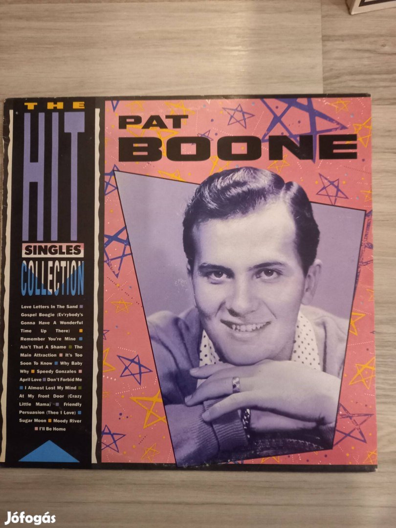 Pat Boone bakelit lemez