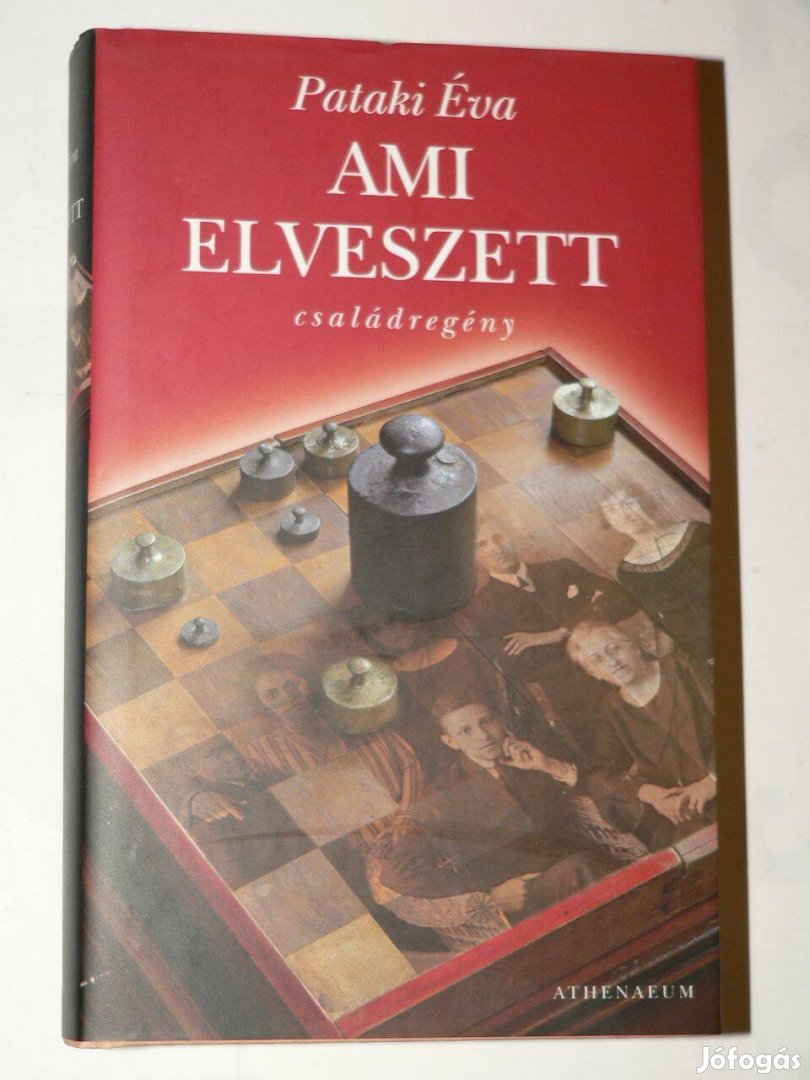 Pataki Éva Ami elveszett / könyv Athenaeum Kiadó 2010 Családregény Ath