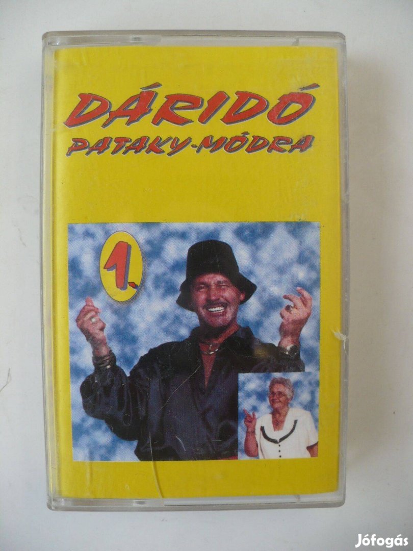 Pataky Attila: Dáridó Pataky-módra 1. (megkímélt állapotú kazetta)
