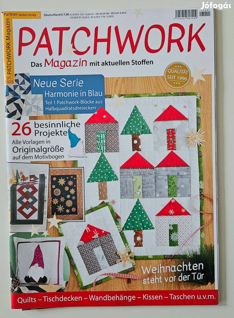 Patchwork német nyelvű magazin 2025/1