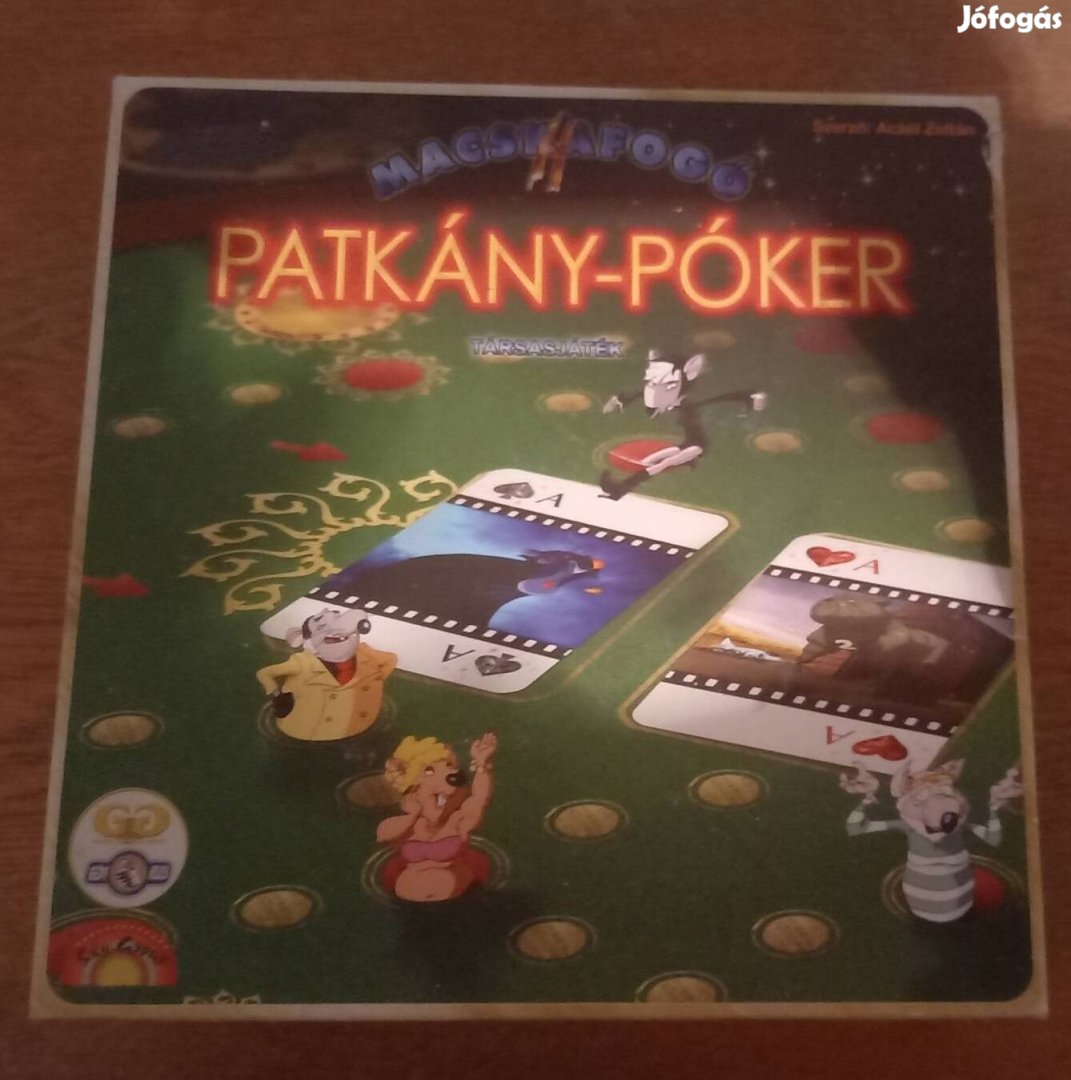 Patkánypóker - macskafogó társasjáték