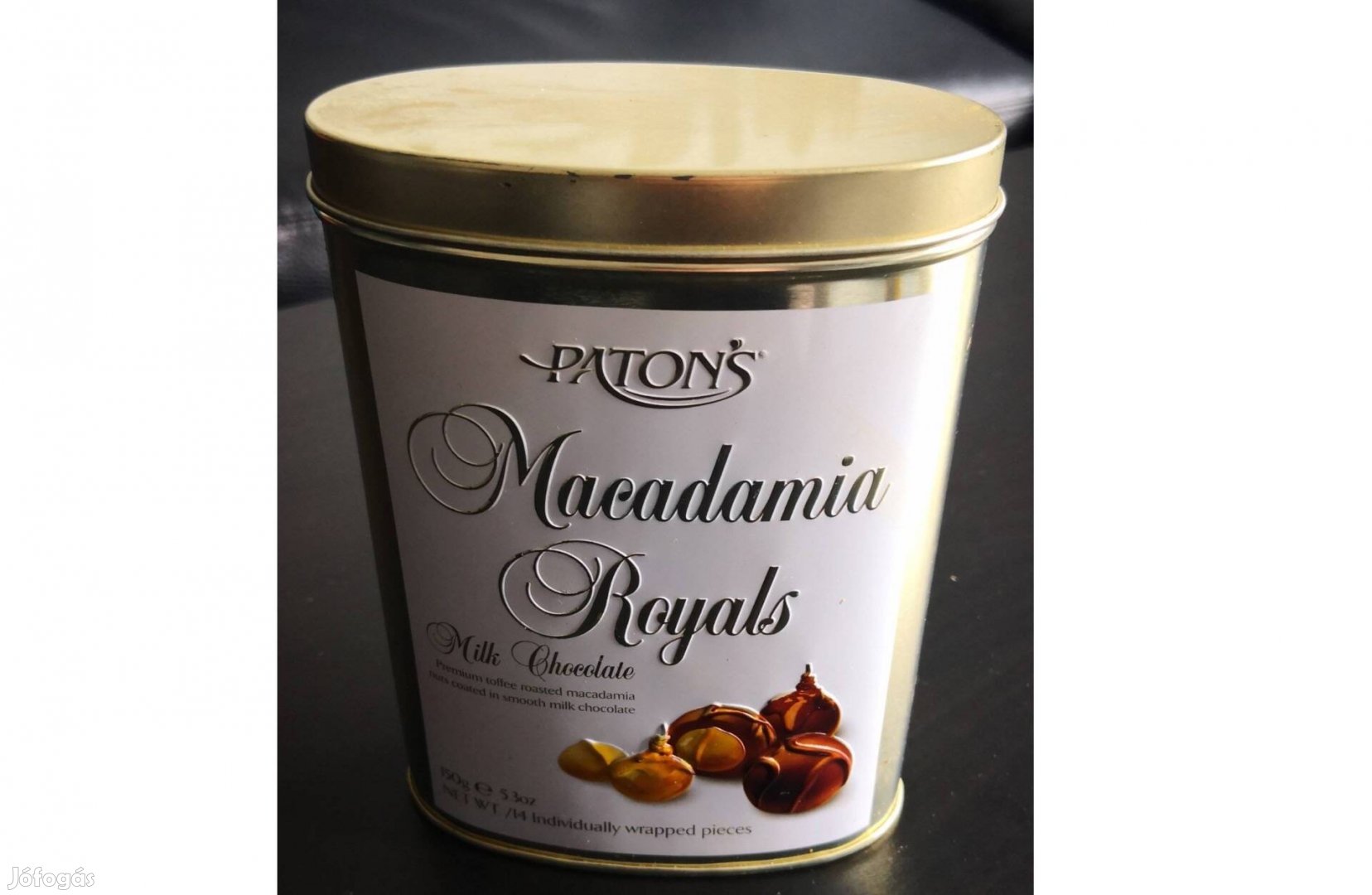 Paton's Macadamia Royals fémdoboz (ovális)