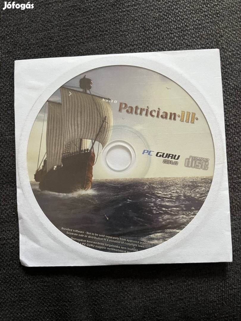Patrician 3 pc játék