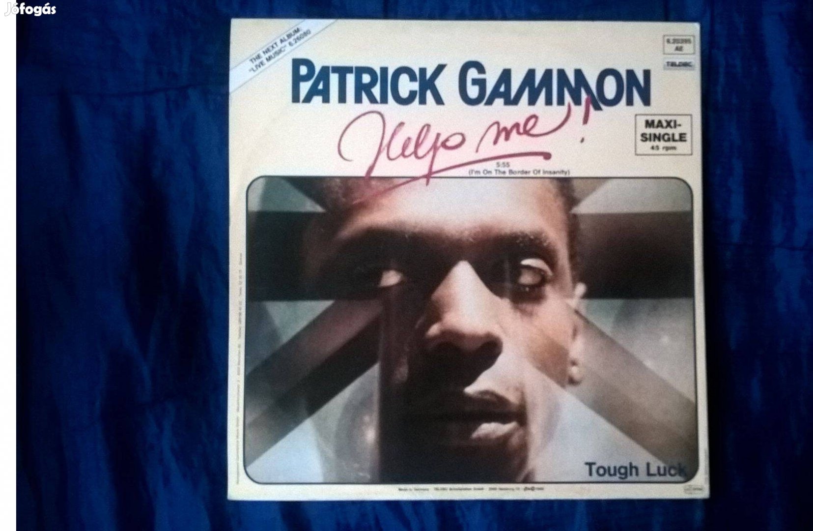 Patrick Gammon 45rpm12 maxi-single bakelit lemez jó