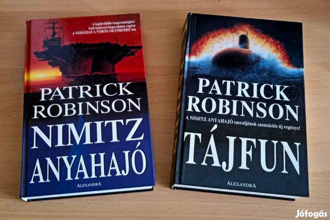 Patrick Robinson hadászati könyvek Nimitz anyahajó / Tájfun