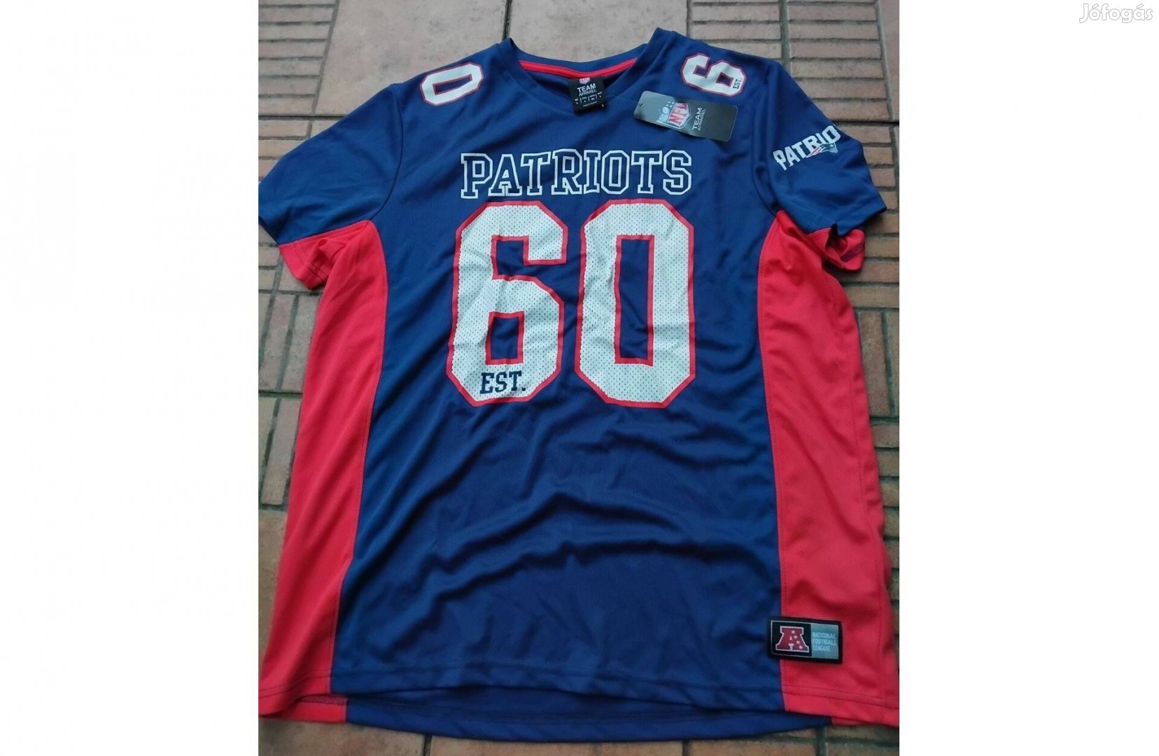 Patriots eredeti amerikai foci mez L új cimkés