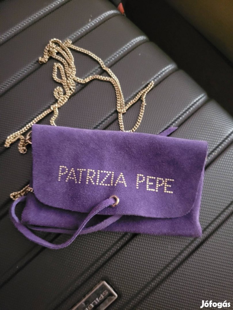 Patrizia Pepe velúrbőr szütyő 