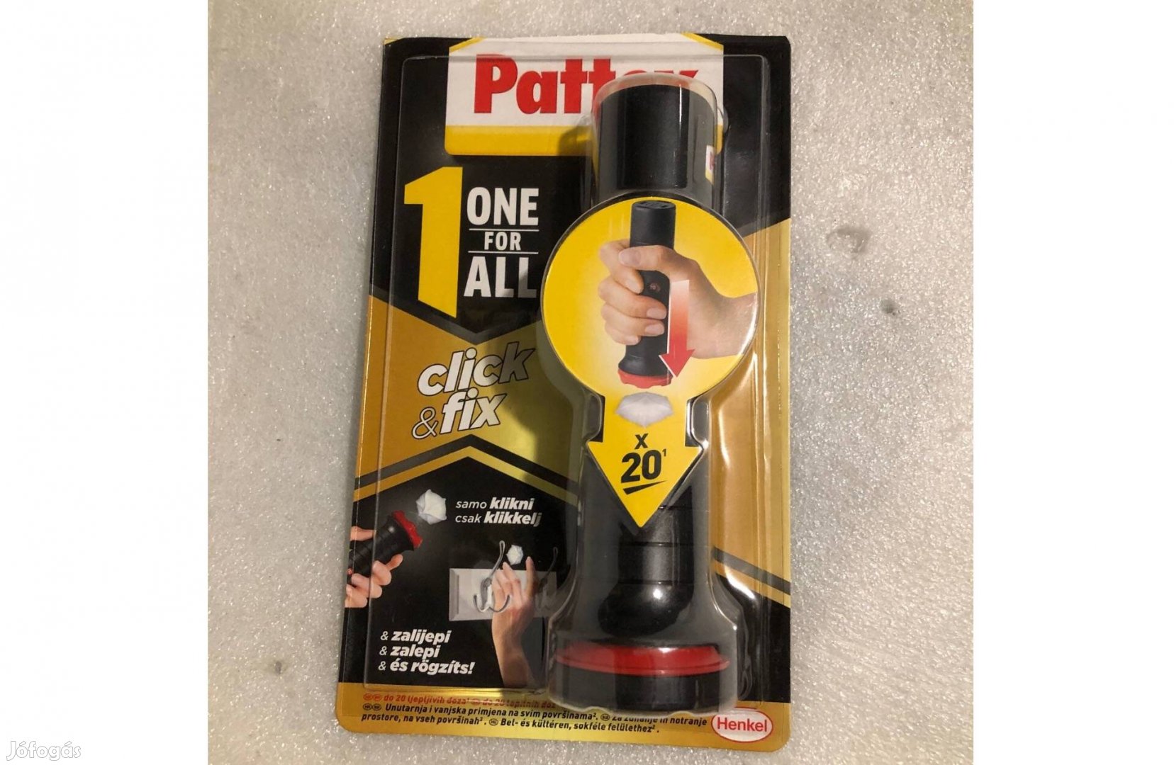 Pattex One For All Click&Fix ragasztó - 20 adag egyszerű és gyors