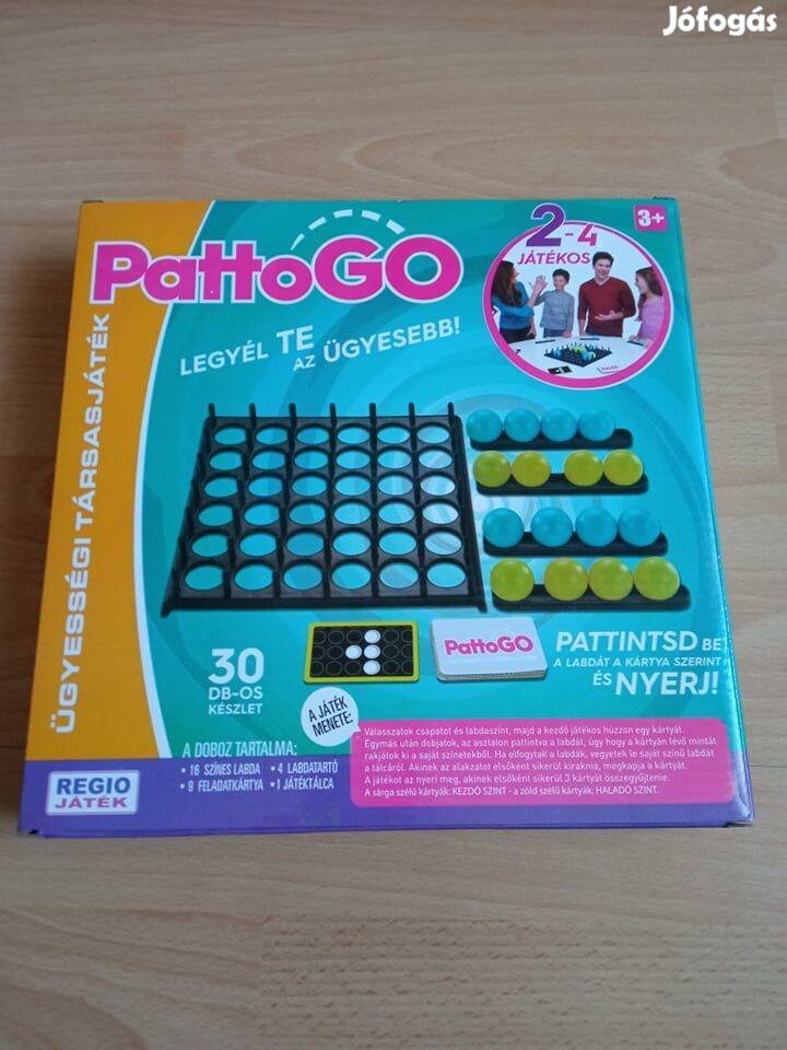 Pattogo Újszerű társasjáték 2000 Ft