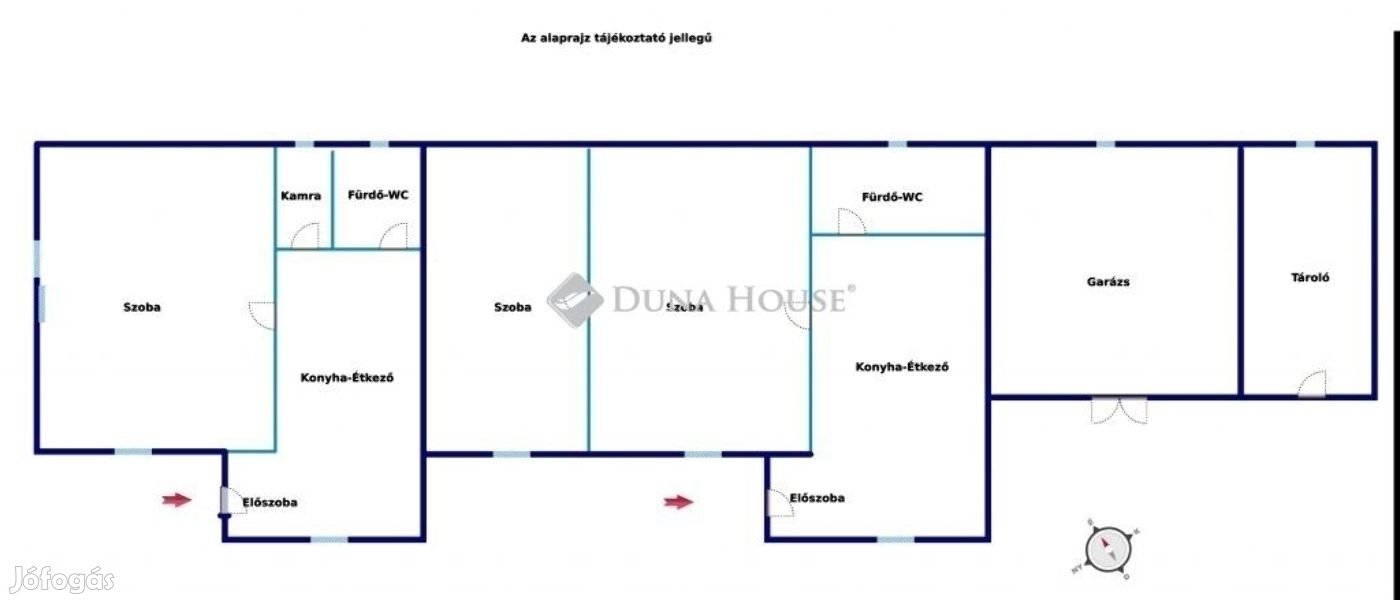 Pátyi 105 nm-es ház eladó