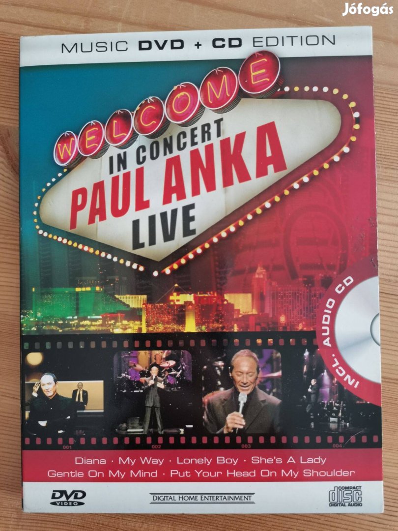Paul Anka CD-DVD