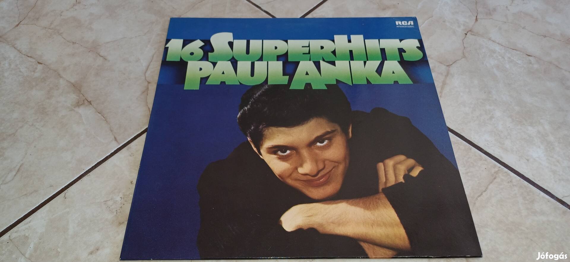 Paul Anka bakelit hanglemez