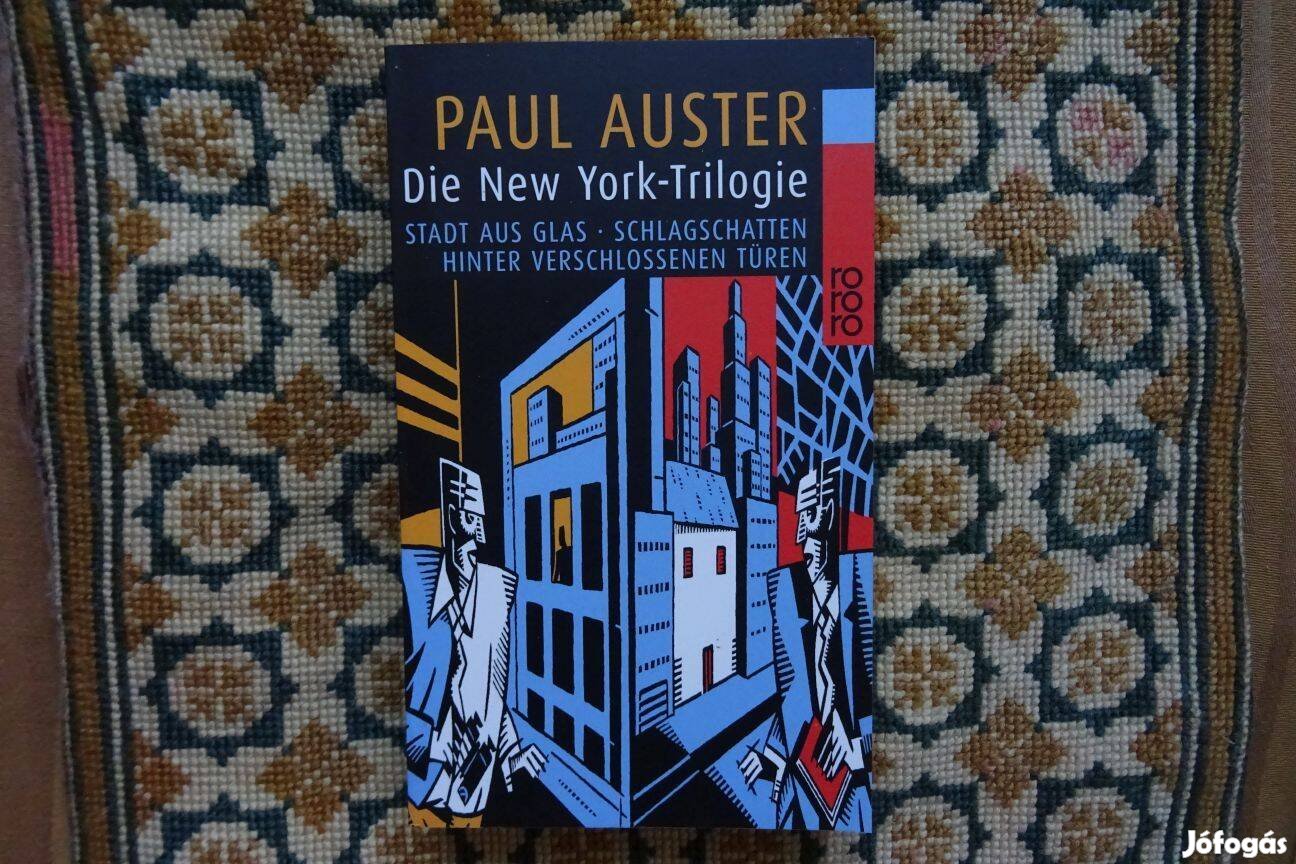 Paul Auster : Die New York Trilogie - német nyelvű