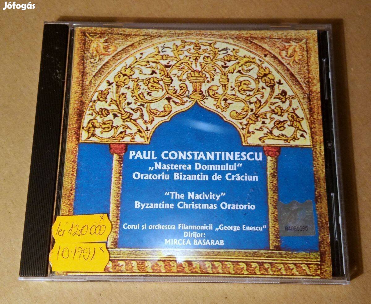 Paul Constantinescu - The Nativity (CD) 2000 (jogtiszta)