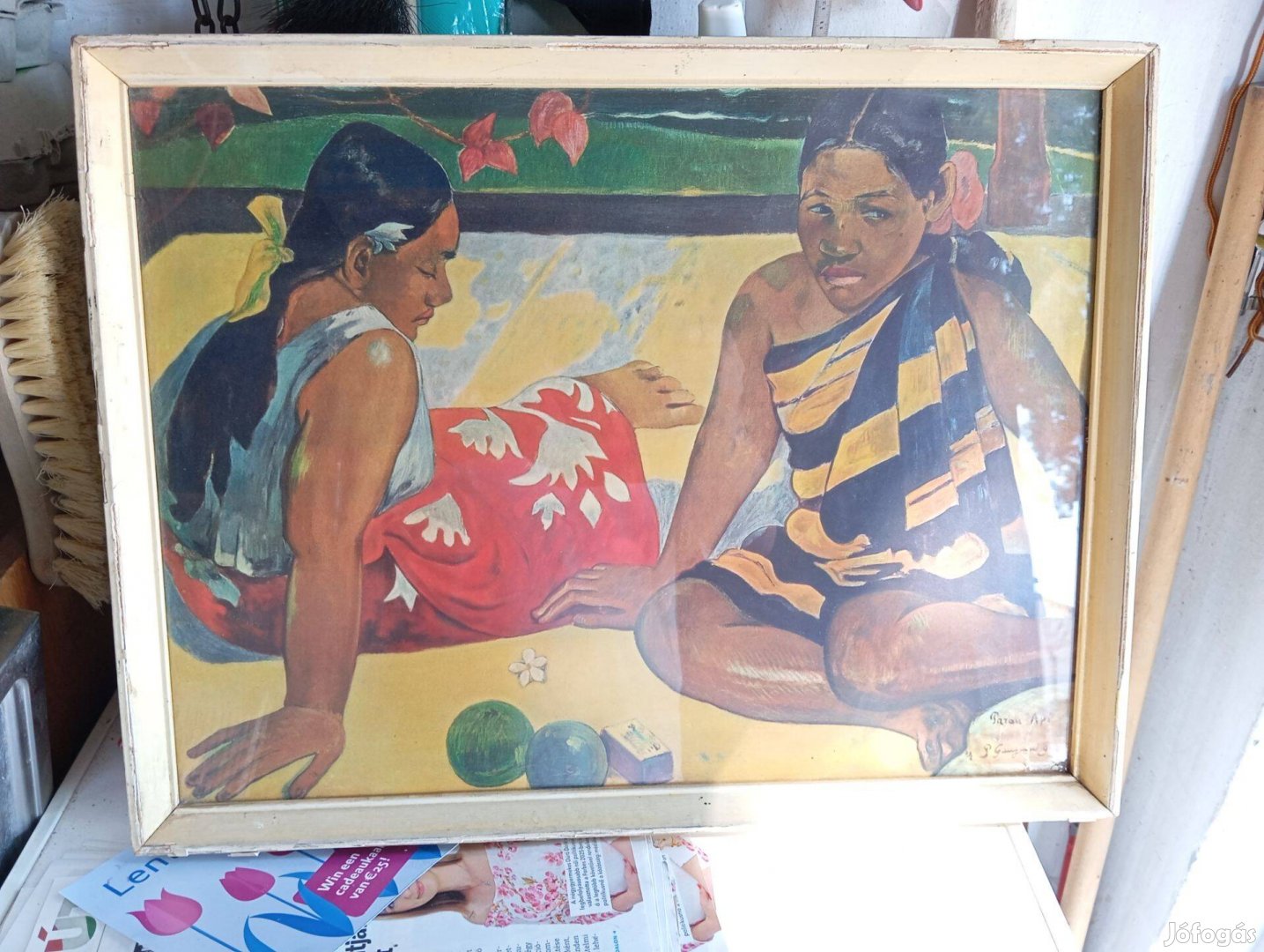 Paul Ganguin Tahiti nők replika