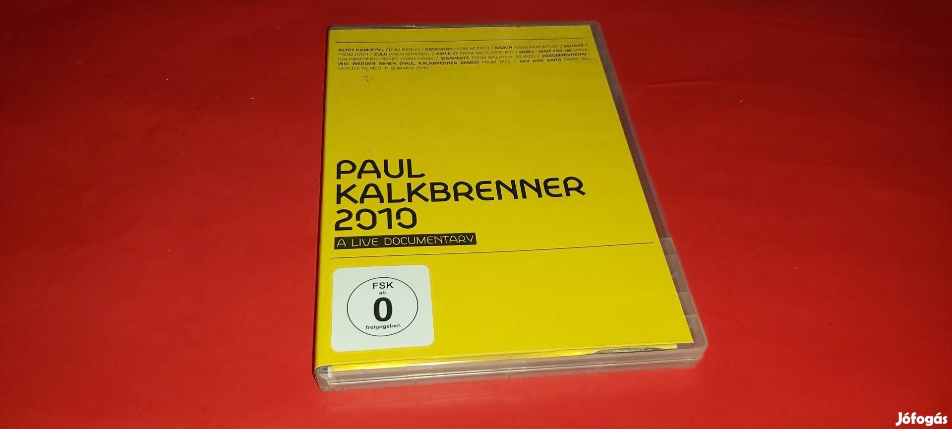 Paul Kalkbrenner A live documentary Dvd 2010