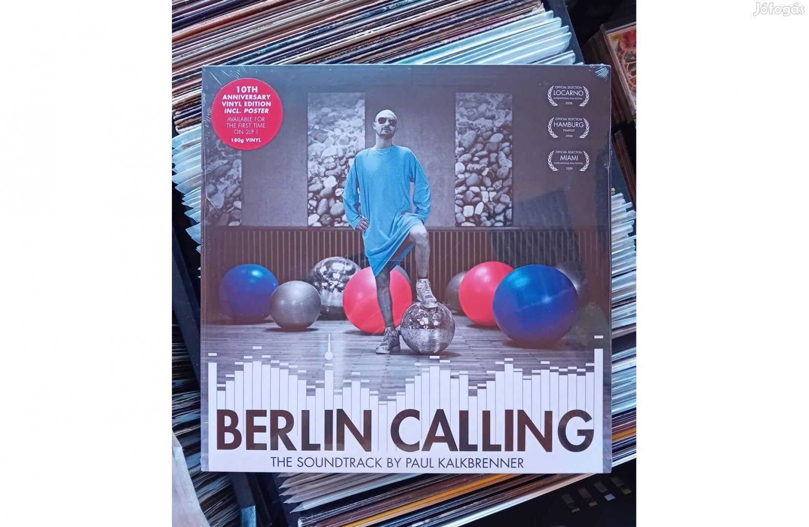 Paul Kalkbrenner -Berlin Calling Dupla Bakelit Lemez LP Bontatlan