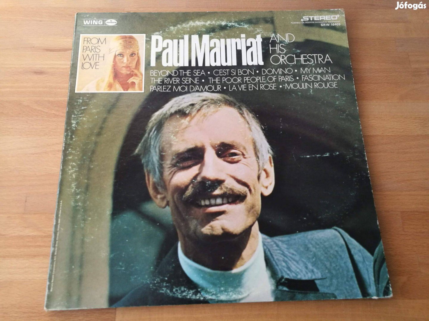 Paul Mauriat - From Paris with Love (Wing, 1969, USA, LP)