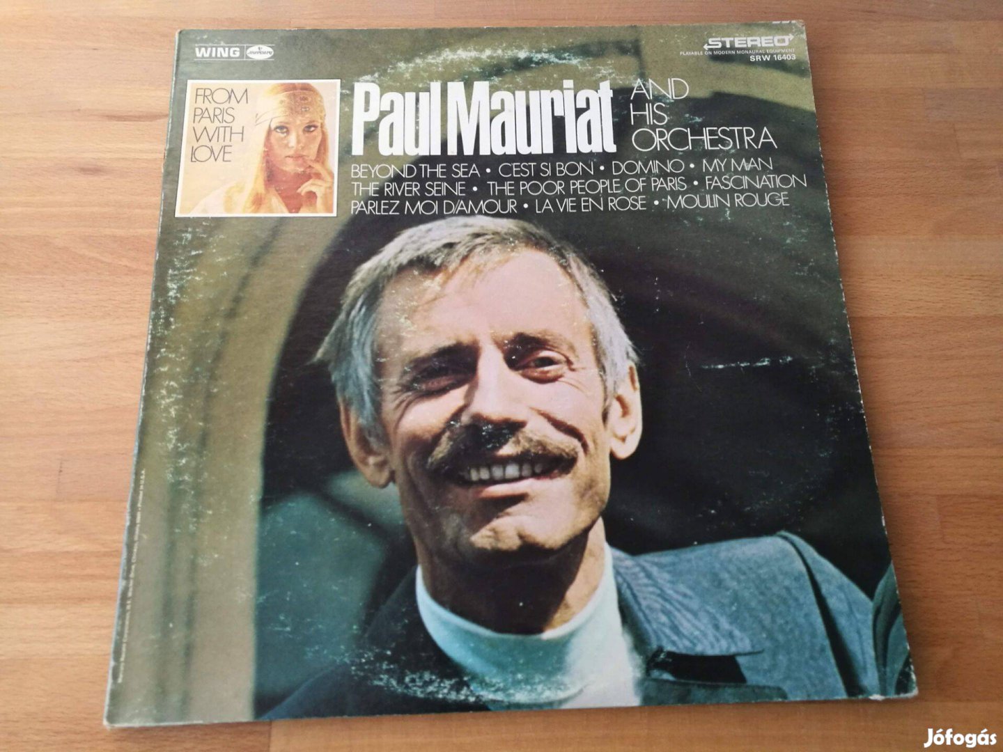 Paul Mauriat - From Paris with Love (Wing, 1969, USA, LP)