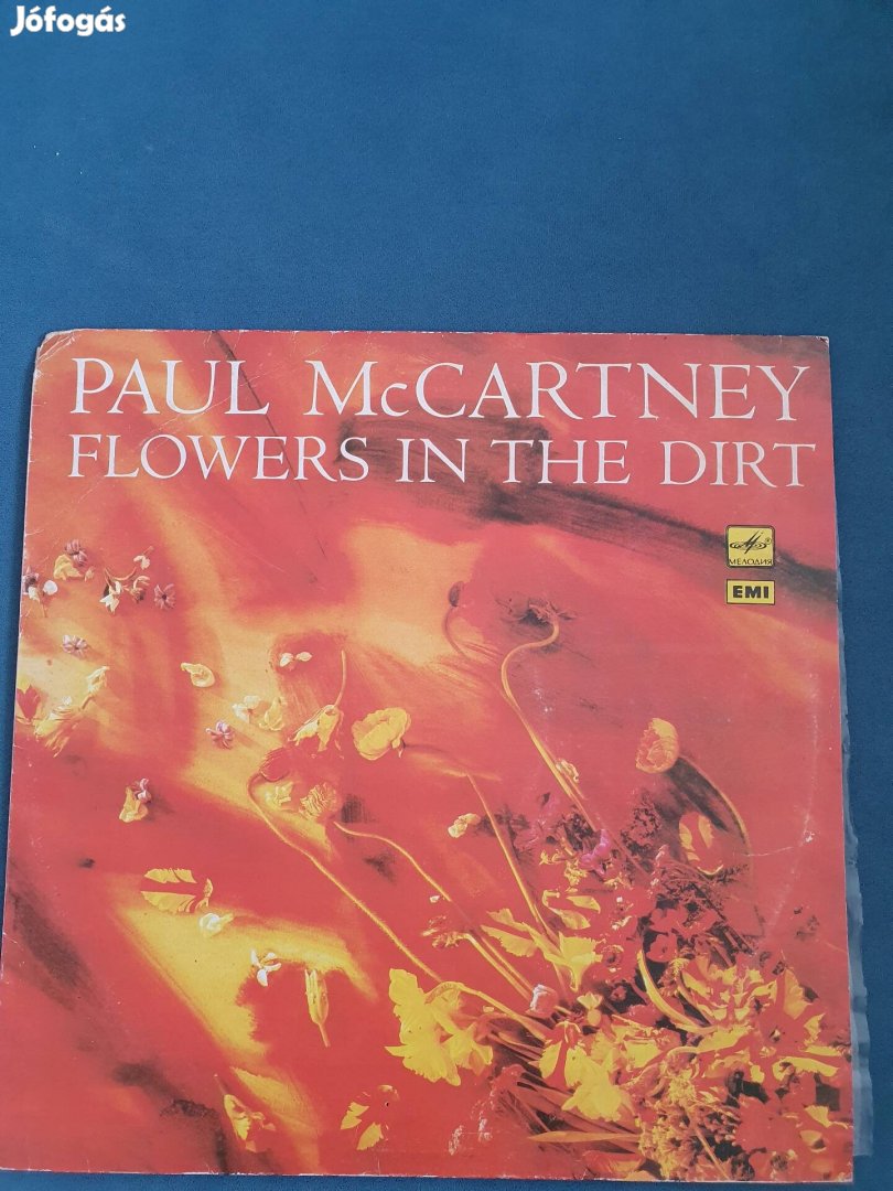 Paul Mccartney: Flowers in the dirt, vinyl lemez 